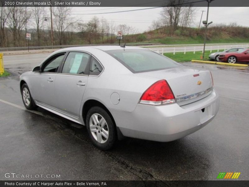 Silver Ice Metallic / Ebony 2010 Chevrolet Impala LS