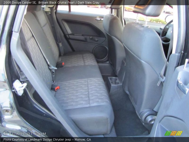 Brilliant Black Crystal Pearl / Dark Slate Gray 2008 Dodge Caliber SE