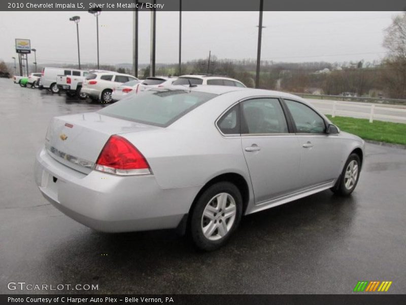 Silver Ice Metallic / Ebony 2010 Chevrolet Impala LS