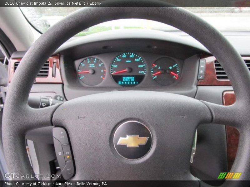 Silver Ice Metallic / Ebony 2010 Chevrolet Impala LS