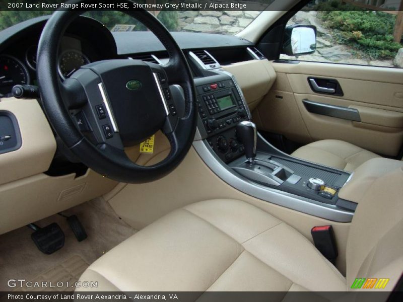  2007 Range Rover Sport HSE Alpaca Beige Interior