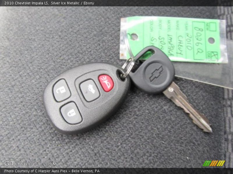 Silver Ice Metallic / Ebony 2010 Chevrolet Impala LS