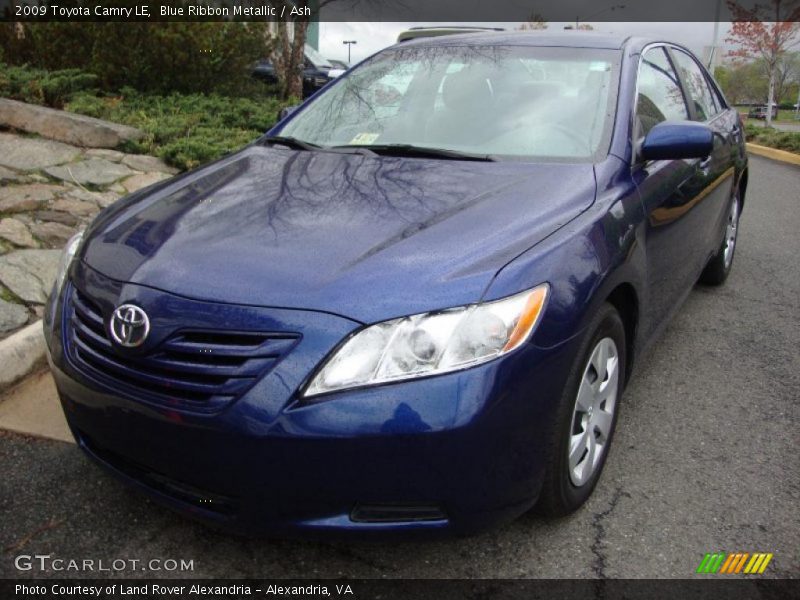 Blue Ribbon Metallic / Ash 2009 Toyota Camry LE