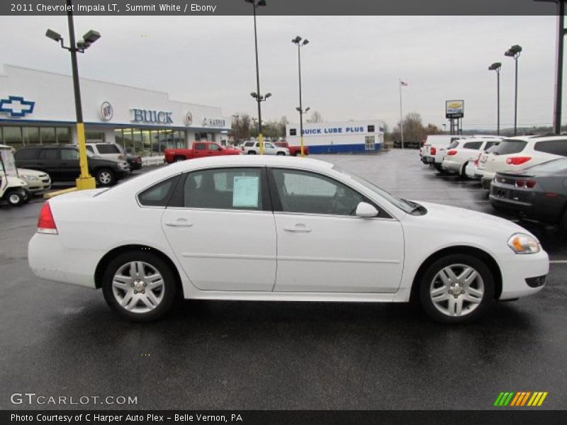 Summit White / Ebony 2011 Chevrolet Impala LT