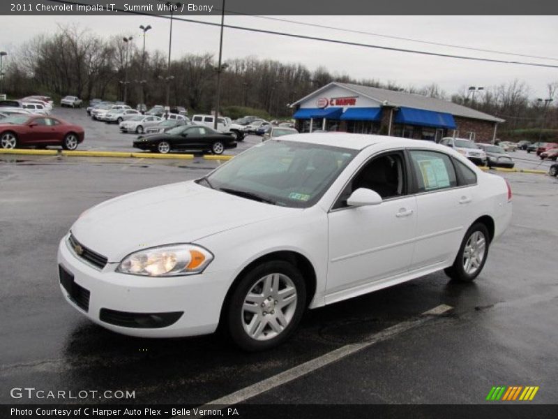 Summit White / Ebony 2011 Chevrolet Impala LT