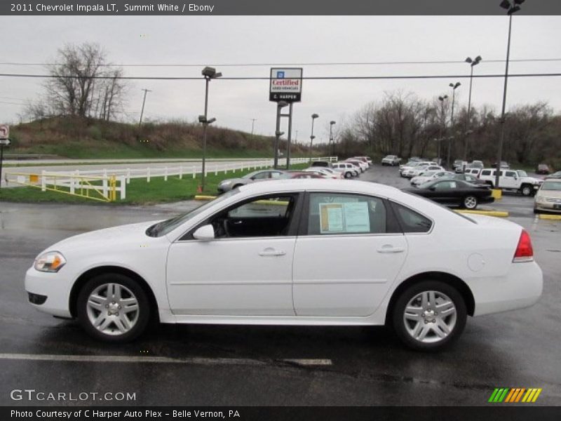 Summit White / Ebony 2011 Chevrolet Impala LT