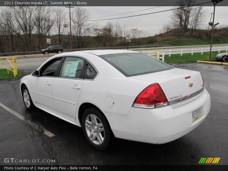 Summit White / Ebony 2011 Chevrolet Impala LT