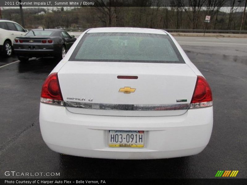 Summit White / Ebony 2011 Chevrolet Impala LT