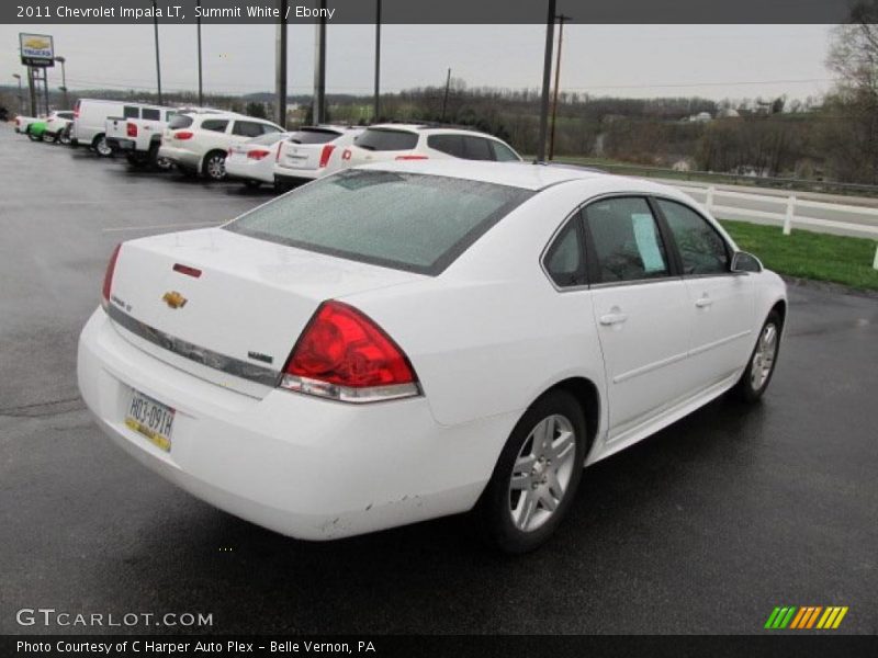 Summit White / Ebony 2011 Chevrolet Impala LT