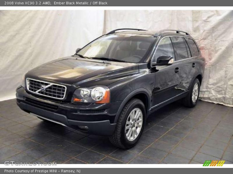 Ember Black Metallic / Off Black 2008 Volvo XC90 3.2 AWD