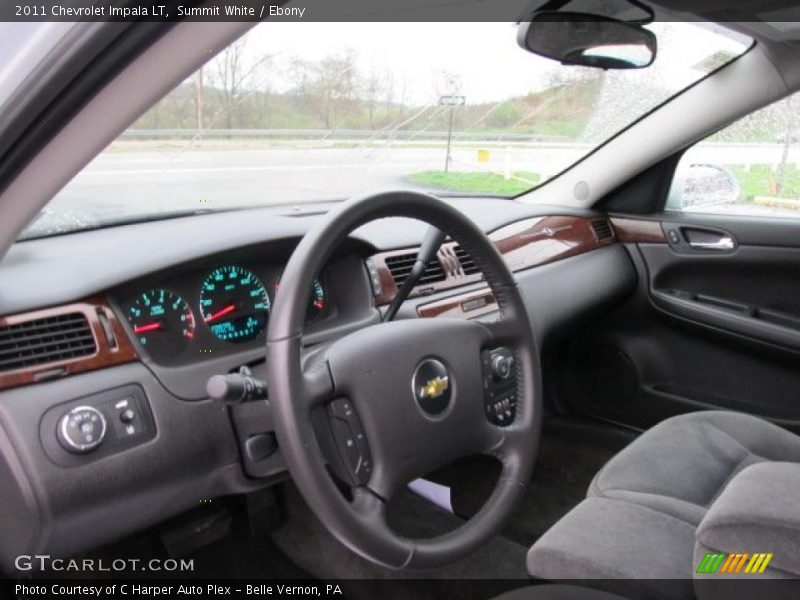 Summit White / Ebony 2011 Chevrolet Impala LT
