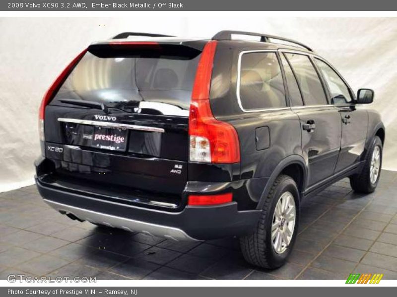 Ember Black Metallic / Off Black 2008 Volvo XC90 3.2 AWD