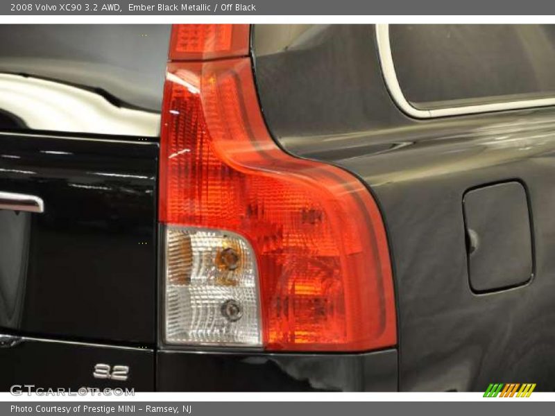 Ember Black Metallic / Off Black 2008 Volvo XC90 3.2 AWD