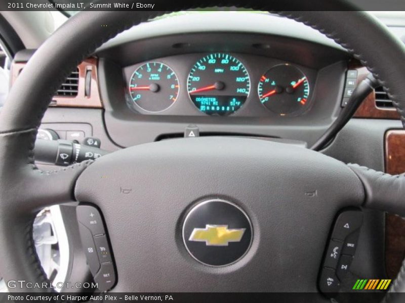 Summit White / Ebony 2011 Chevrolet Impala LT