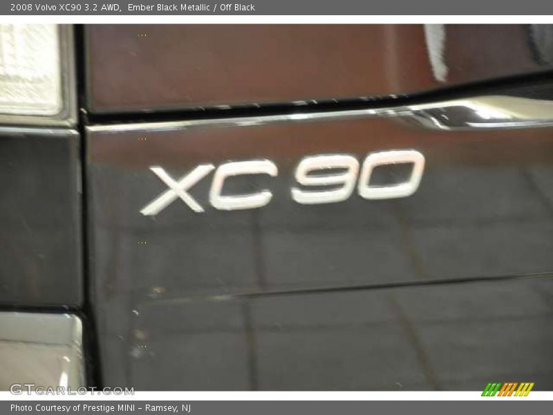 Ember Black Metallic / Off Black 2008 Volvo XC90 3.2 AWD