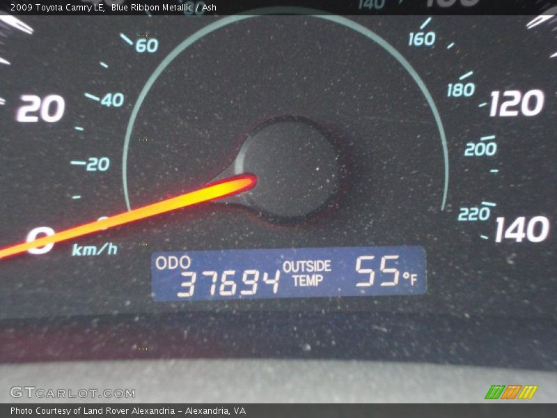 Blue Ribbon Metallic / Ash 2009 Toyota Camry LE