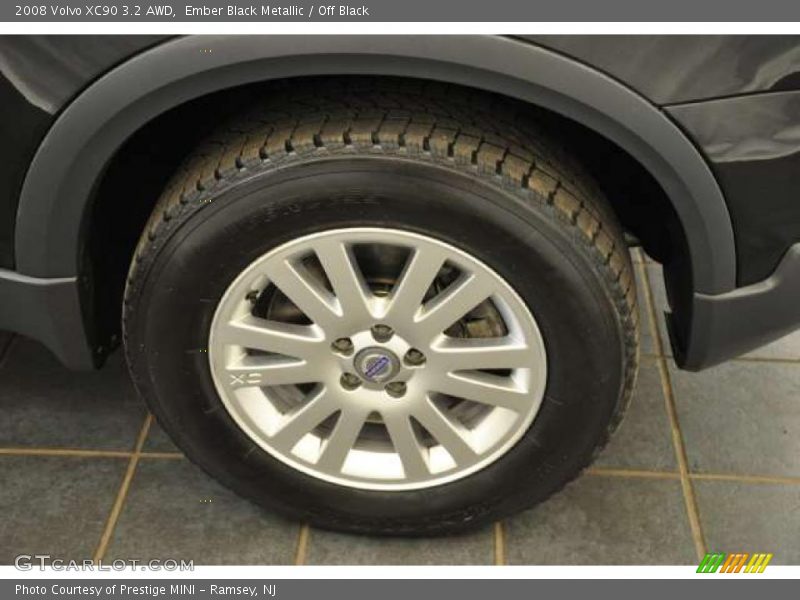 Ember Black Metallic / Off Black 2008 Volvo XC90 3.2 AWD