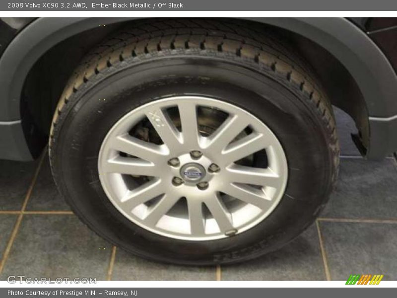 Ember Black Metallic / Off Black 2008 Volvo XC90 3.2 AWD