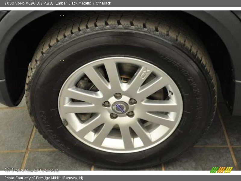 Ember Black Metallic / Off Black 2008 Volvo XC90 3.2 AWD
