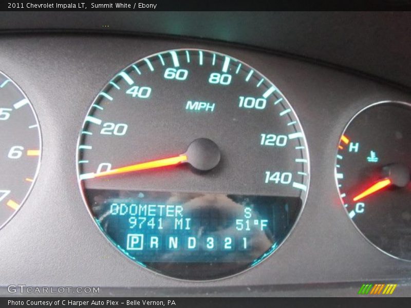 Summit White / Ebony 2011 Chevrolet Impala LT
