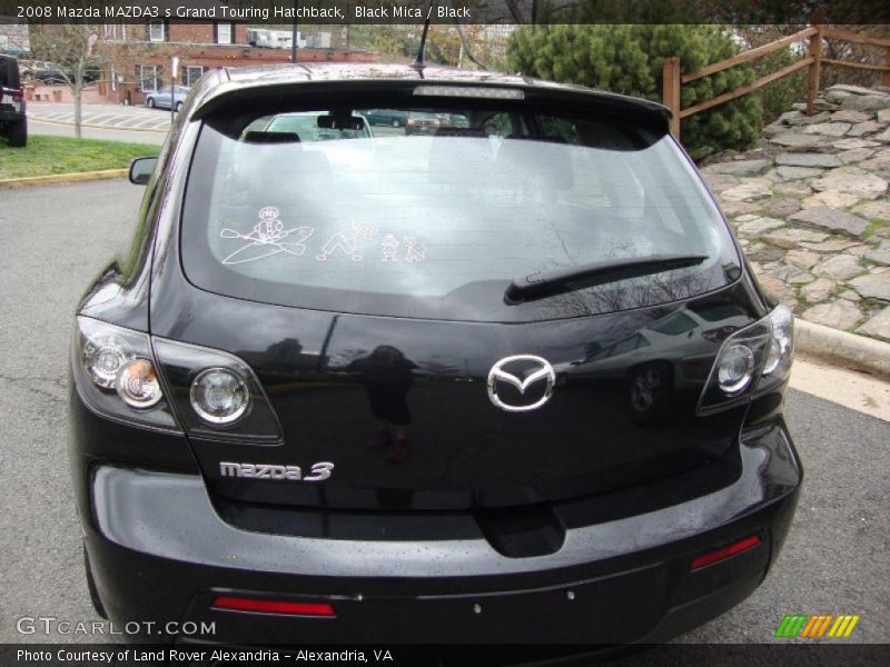 Black Mica / Black 2008 Mazda MAZDA3 s Grand Touring Hatchback