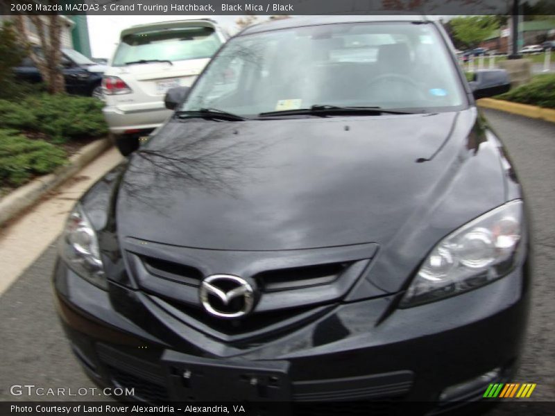 Black Mica / Black 2008 Mazda MAZDA3 s Grand Touring Hatchback