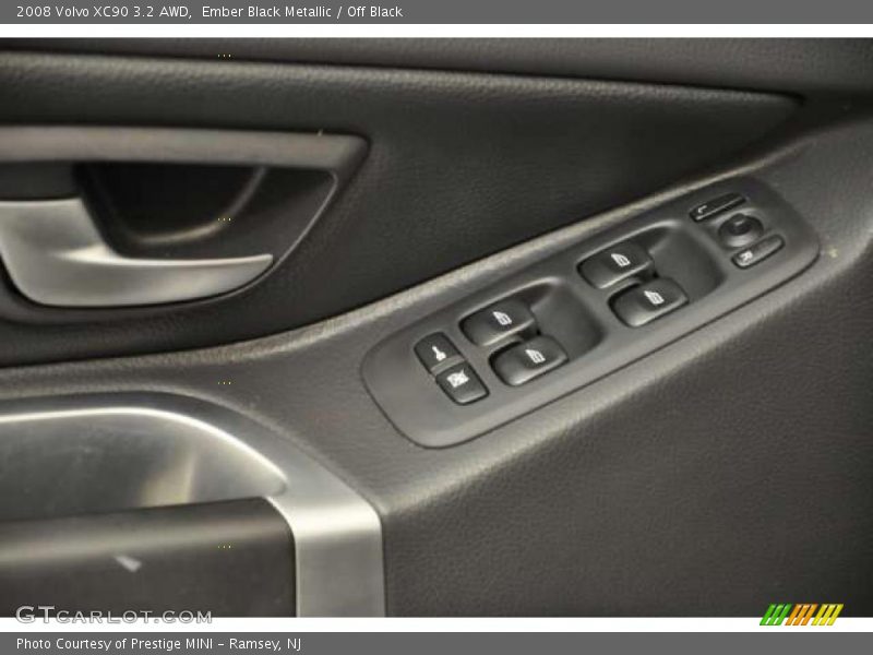 Ember Black Metallic / Off Black 2008 Volvo XC90 3.2 AWD