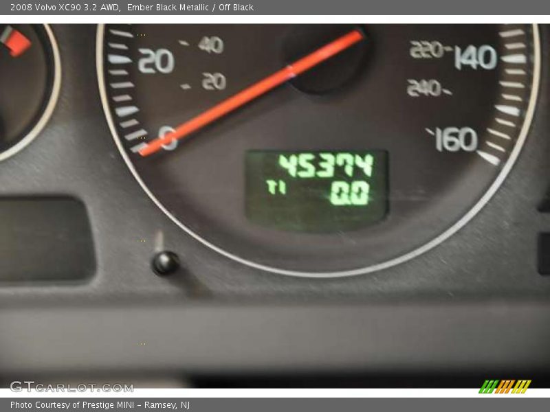 Ember Black Metallic / Off Black 2008 Volvo XC90 3.2 AWD