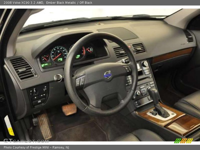 Ember Black Metallic / Off Black 2008 Volvo XC90 3.2 AWD