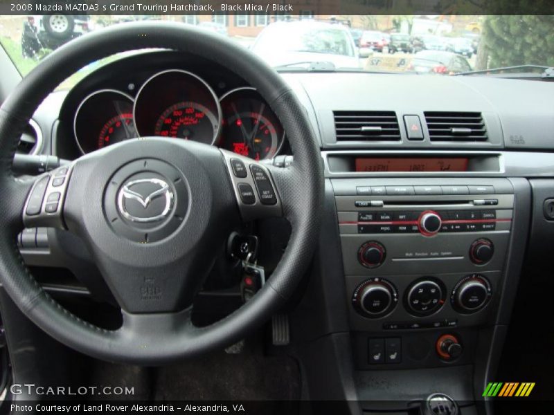 Black Mica / Black 2008 Mazda MAZDA3 s Grand Touring Hatchback