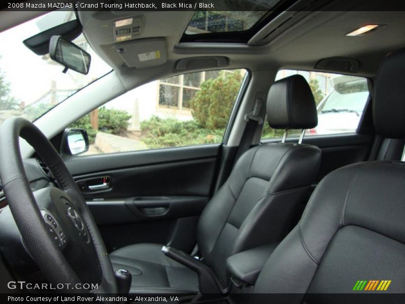 Black Mica / Black 2008 Mazda MAZDA3 s Grand Touring Hatchback