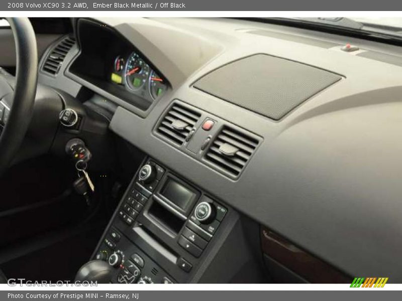 Ember Black Metallic / Off Black 2008 Volvo XC90 3.2 AWD