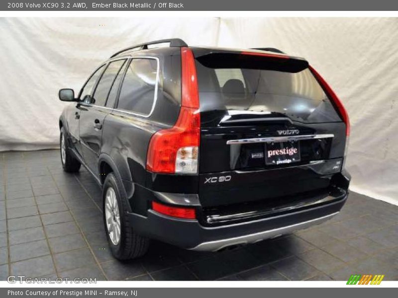 Ember Black Metallic / Off Black 2008 Volvo XC90 3.2 AWD