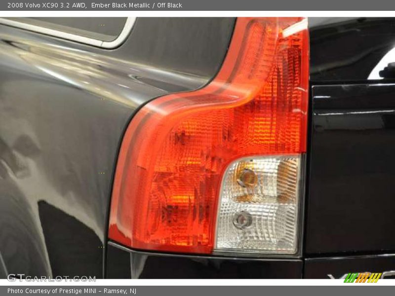 Ember Black Metallic / Off Black 2008 Volvo XC90 3.2 AWD