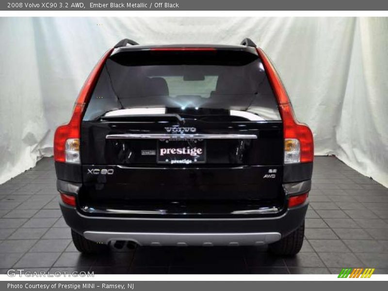 Ember Black Metallic / Off Black 2008 Volvo XC90 3.2 AWD