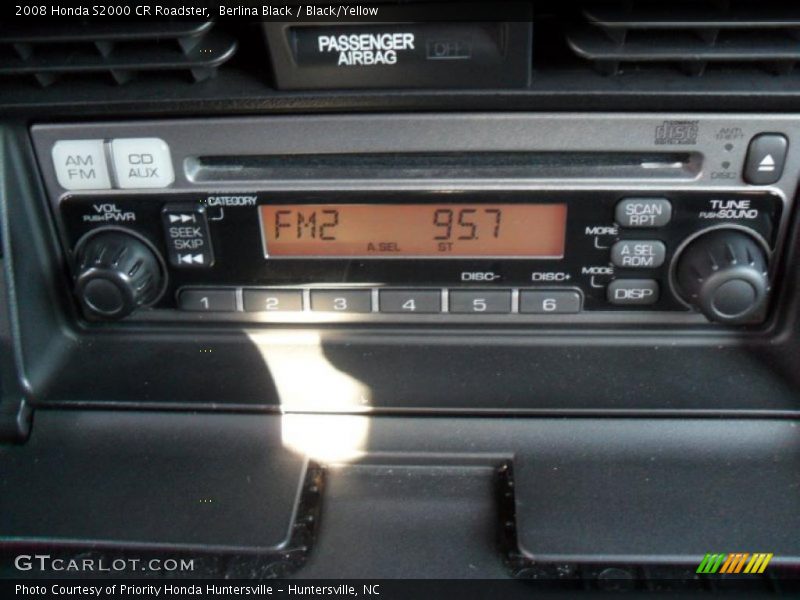 Berlina Black / Black/Yellow 2008 Honda S2000 CR Roadster