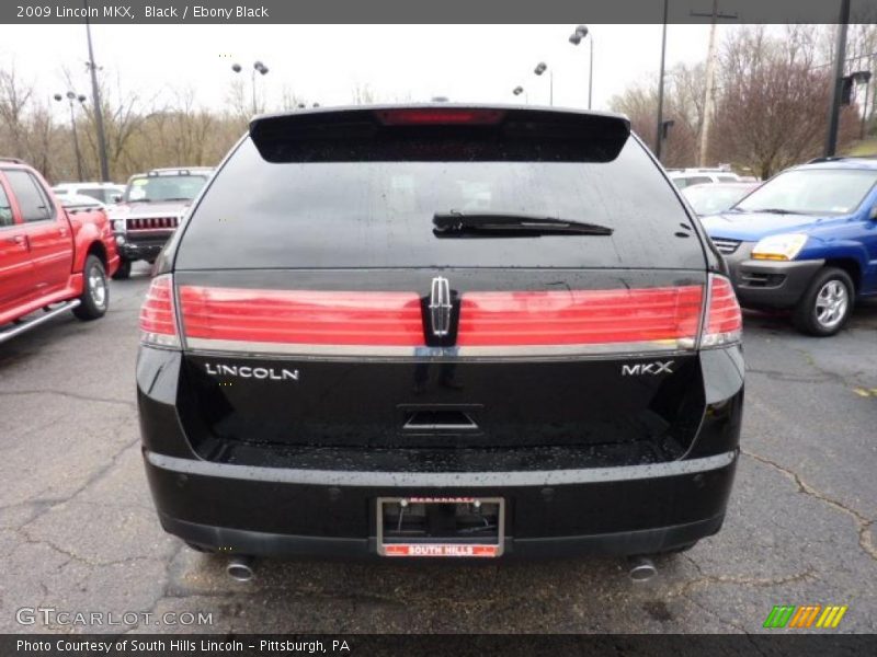Black / Ebony Black 2009 Lincoln MKX
