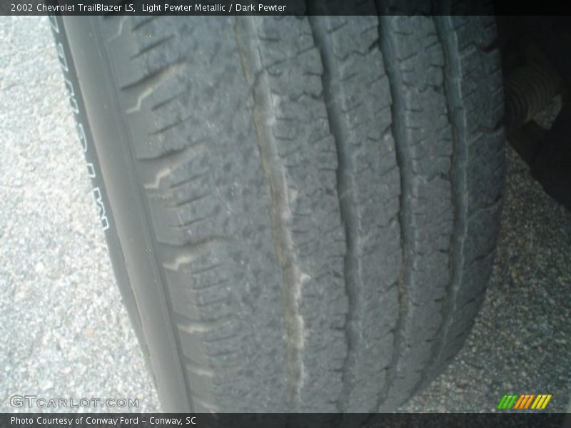 Light Pewter Metallic / Dark Pewter 2002 Chevrolet TrailBlazer LS
