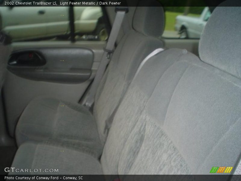 Light Pewter Metallic / Dark Pewter 2002 Chevrolet TrailBlazer LS
