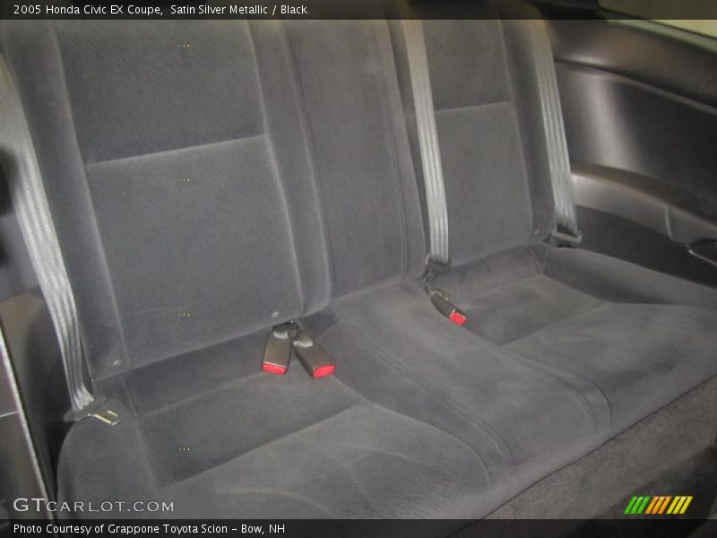 Satin Silver Metallic / Black 2005 Honda Civic EX Coupe