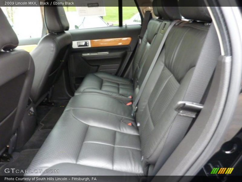  2009 MKX  Ebony Black Interior
