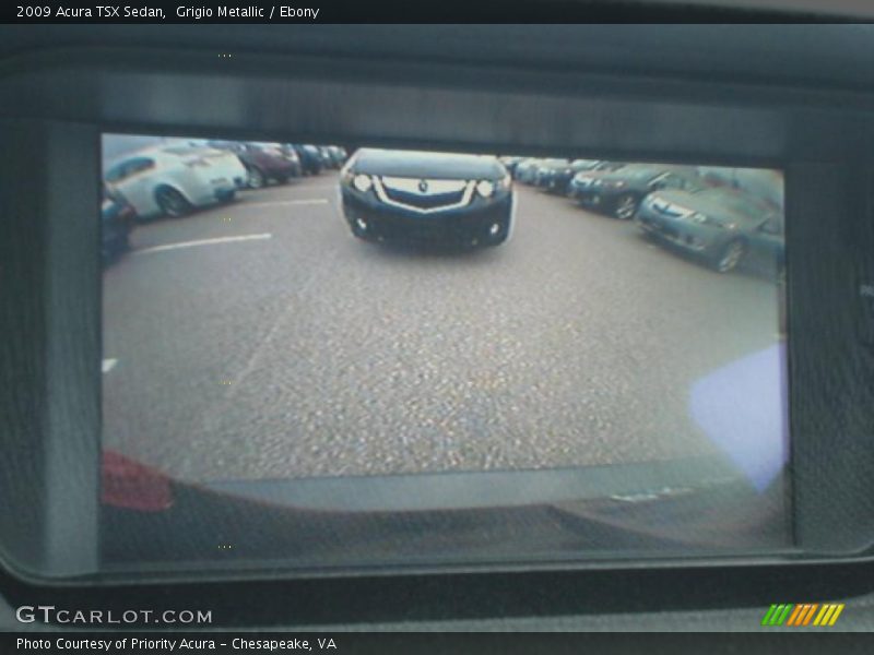 Grigio Metallic / Ebony 2009 Acura TSX Sedan