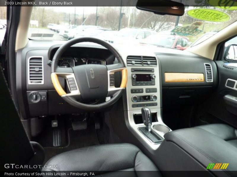  2009 MKX  Ebony Black Interior