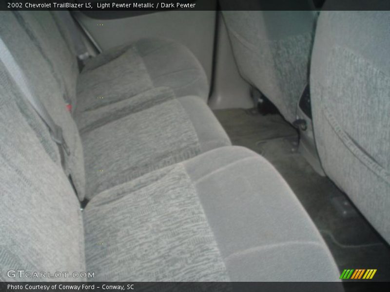 Light Pewter Metallic / Dark Pewter 2002 Chevrolet TrailBlazer LS