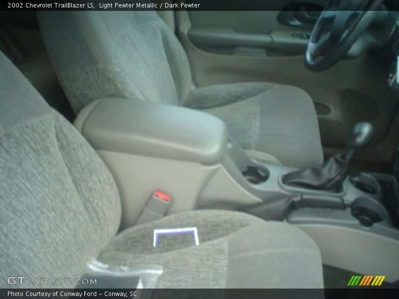 Light Pewter Metallic / Dark Pewter 2002 Chevrolet TrailBlazer LS