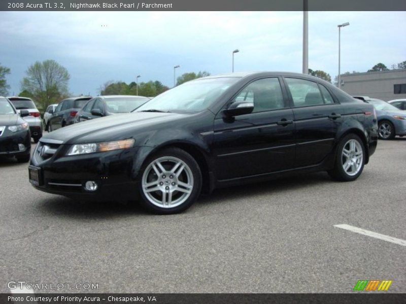 Nighthawk Black Pearl / Parchment 2008 Acura TL 3.2