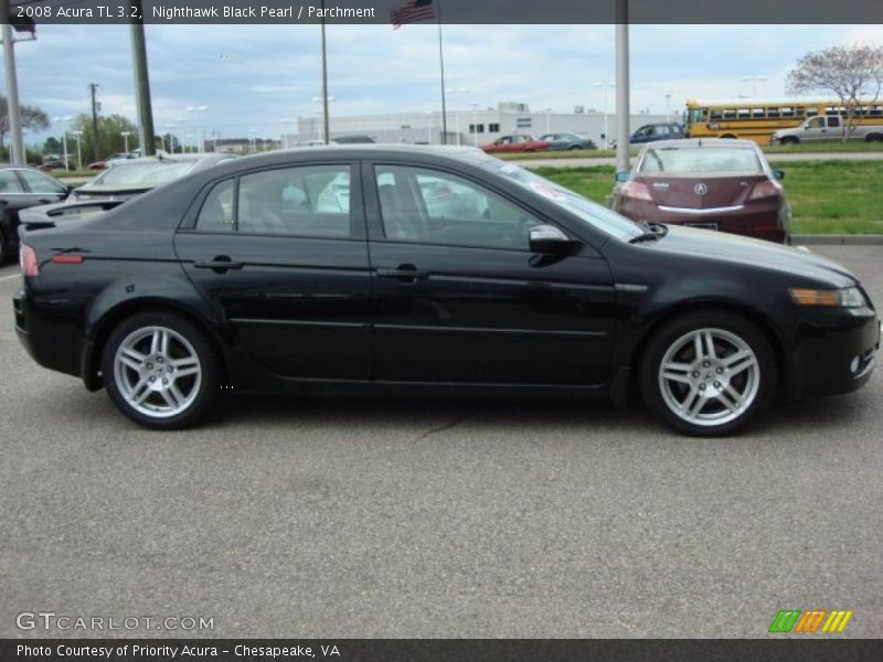 Nighthawk Black Pearl / Parchment 2008 Acura TL 3.2