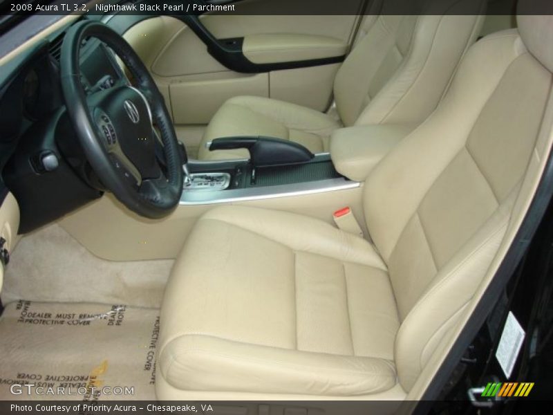 Nighthawk Black Pearl / Parchment 2008 Acura TL 3.2