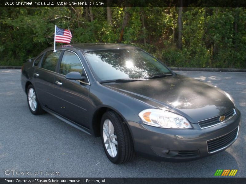 Cyber Gray Metallic / Gray 2010 Chevrolet Impala LTZ