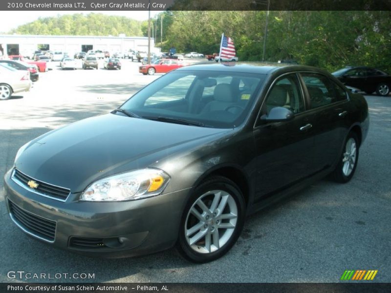Cyber Gray Metallic / Gray 2010 Chevrolet Impala LTZ